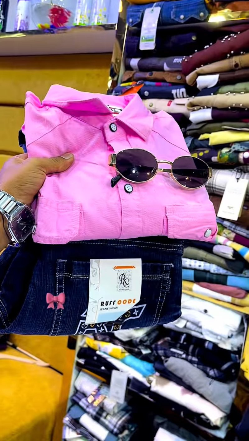 Men’s Stylish Pink Shirt with Denim Jeans Combo | Trendy Casual & Party Wear Outfit